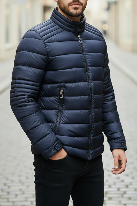 Мъжко яке TORZO NAVY, Цвят: тъмносин, IVET.BG - Твоят онлайн бутик.