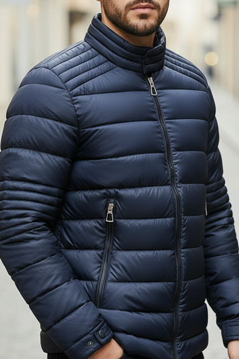 Мъжко яке TORZO NAVY, Цвят: тъмносин, IVET.BG - Твоят онлайн бутик.