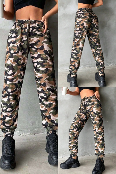 Панталон SERFIOXA, Цвят: многоцветен, IVET.BG - Твоят онлайн бутик.