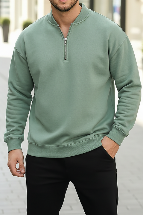 Мъжка блуза MENEJO MINT, Цвят: мента, IVET.BG - Твоят онлайн бутик.