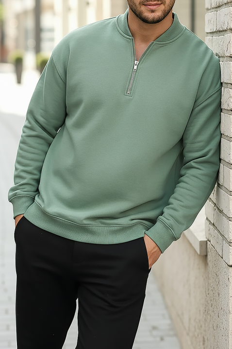 Мъжка блуза MENEJO MINT, Цвят: мента, IVET.BG - Твоят онлайн бутик.