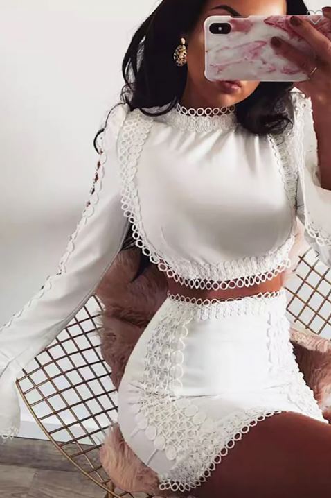 Комплект GORMELJA, Цвят: бял, IVET.BG - Твоят онлайн бутик.