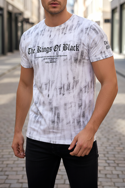 Мъжка тениска BEMOLO WHITE, Цвят: бял, IVET.BG - Твоят онлайн бутик.