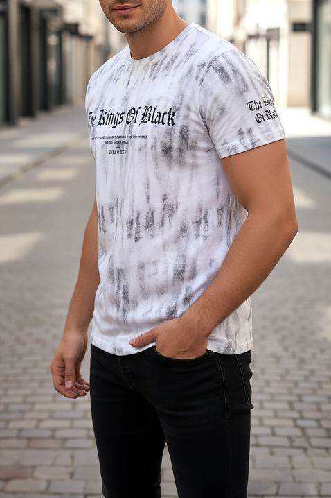 Мъжка тениска BEMOLO WHITE, Цвят: бял, IVET.BG - Твоят онлайн бутик.