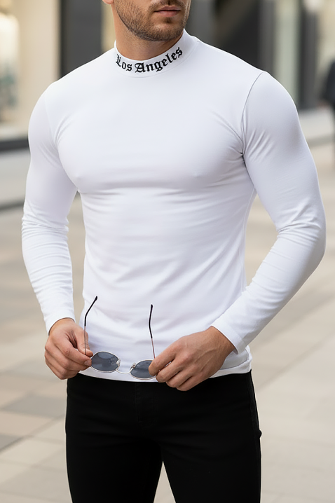 Мъжка блуза BENOTO WHITE, Цвят: бял, IVET.BG - Твоят онлайн бутик.