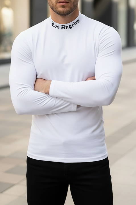 Мъжка блуза BENOTO WHITE, Цвят: бял, IVET.BG - Твоят онлайн бутик.