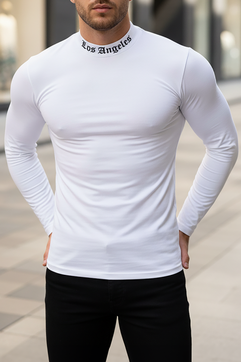 Мъжка блуза BENOTO WHITE, Цвят: бял, IVET.BG - Твоят онлайн бутик.