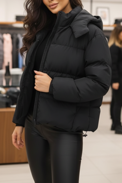 Яке ZIVORXA, Цвят: черен, IVET.BG - Твоят онлайн бутик.