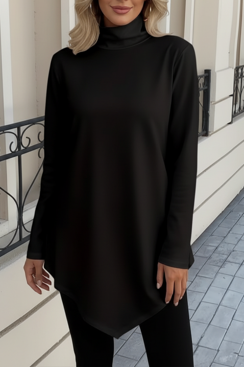 Дамска блуза SILMORGA BLACK, Цвят: черен, IVET.BG - Твоят онлайн бутик.