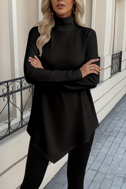 Дамска блуза SILMORGA BLACK, Цвят: черен, IVET.BG - Твоят онлайн бутик.