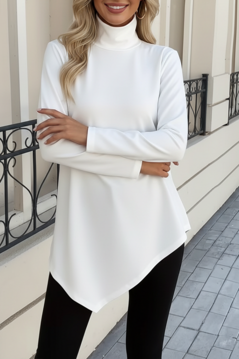 Дамска блуза SILMORGA WHITE, Цвят: бял, IVET.BG - Твоят онлайн бутик.