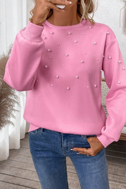 Дамска блуза KOVENDA PINK, Цвят: розов, IVET.BG - Твоят онлайн бутик.