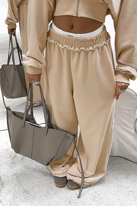 Спортен комплект MARIALDA BEIGE, Цвят: беж, IVET.BG - Твоят онлайн бутик.