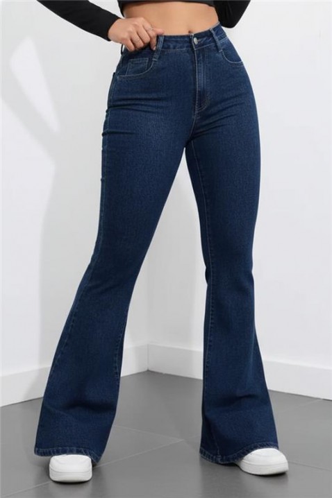 Дънки ZARVILZA, Цвят: син, IVET.BG - Твоят онлайн бутик.