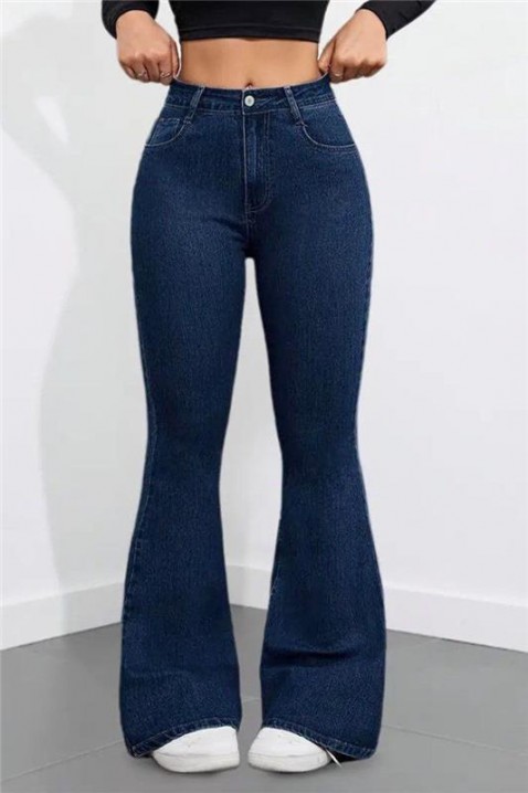 Дънки ZARVILZA, Цвят: син, IVET.BG - Твоят онлайн бутик.