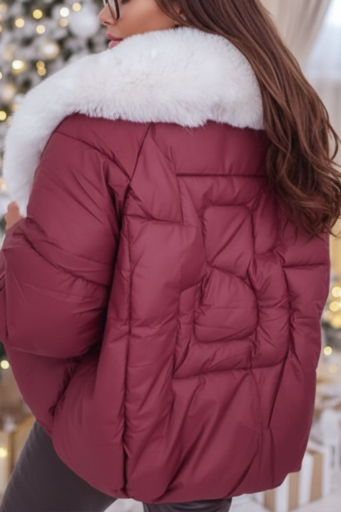 Яке BREZILA, Цвят: бордо, IVET.BG - Твоят онлайн бутик.