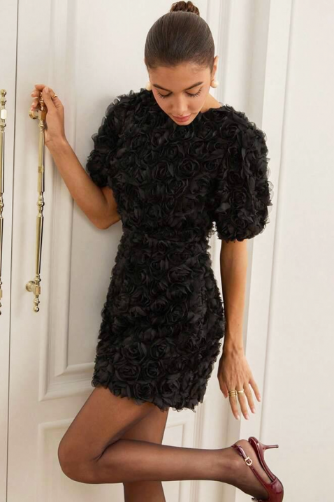 Рокля DALOZANA, Цвят: черен, IVET.BG - Твоят онлайн бутик.