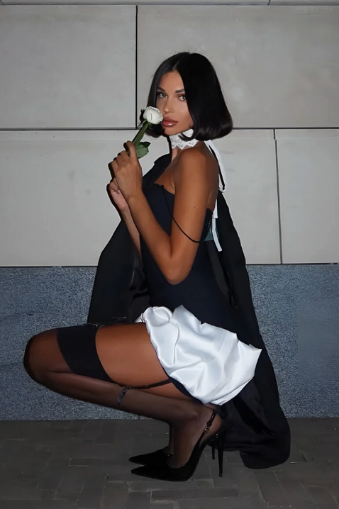 Рокля STREVOLZA WHITE, Цвят: бял, IVET.BG - Твоят онлайн бутик.