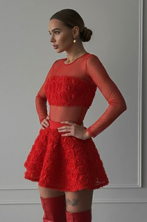 Комплект ZANRENDA RED, Цвят: червен, IVET.BG - Твоят онлайн бутик.