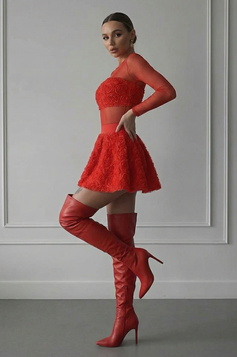 Комплект ZANRENDA RED, Цвят: червен, IVET.BG - Твоят онлайн бутик.