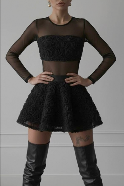 Комплект ZANRENDA BLACK, Цвят: черен, IVET.BG - Твоят онлайн бутик.