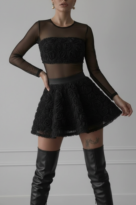 Комплект ZANRENDA BLACK, Цвят: черен, IVET.BG - Твоят онлайн бутик.