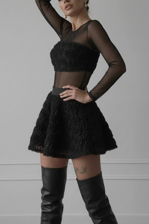 Комплект ZANRENDA BLACK, Цвят: черен, IVET.BG - Твоят онлайн бутик.