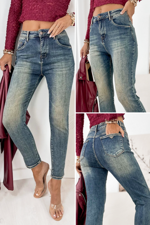 Дънки ESMERZANA, Цвят: светлосин, IVET.BG - Твоят онлайн бутик.