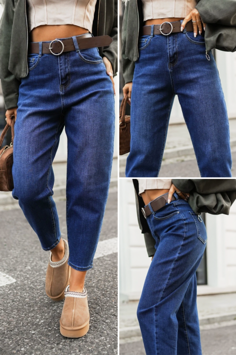 Дънки ZALVENZA, Цвят: тъмносин, IVET.BG - Твоят онлайн бутик.