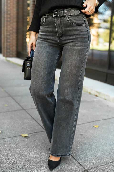 Дънки GRELZINA, Цвят: черен, IVET.BG - Твоят онлайн бутик.