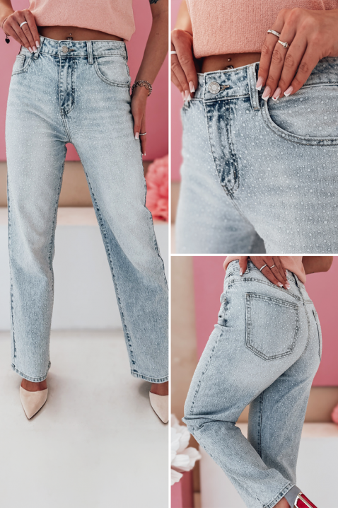 Дънки GALOTINA, Цвят: син, IVET.BG - Твоят онлайн бутик.