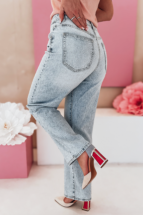 Дънки GALOTINA, Цвят: син, IVET.BG - Твоят онлайн бутик.