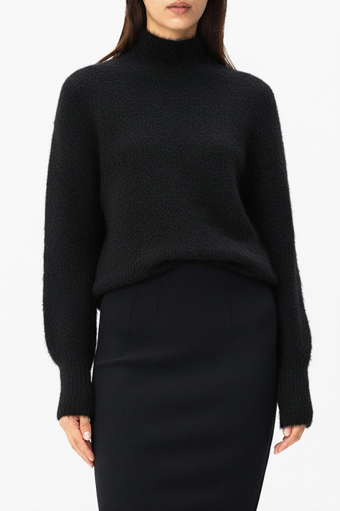 Пуловер BROJEFA BLACK, Цвят: черен, IVET.BG - Твоят онлайн бутик.