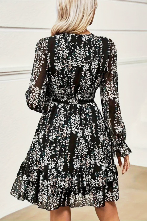 Рокля MNOVILZA, Цвят: черен, IVET.BG - Твоят онлайн бутик.