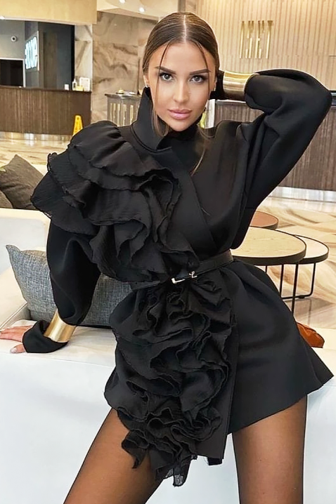 Рокля BELOVETA, Цвят: черен, IVET.BG - Твоят онлайн бутик.