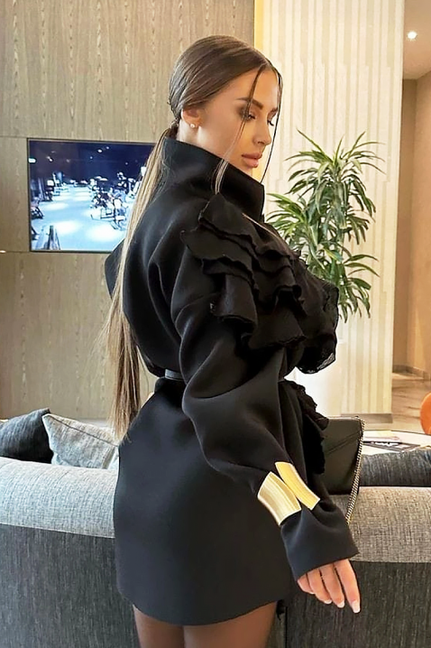 Рокля BELOVETA, Цвят: черен, IVET.BG - Твоят онлайн бутик.