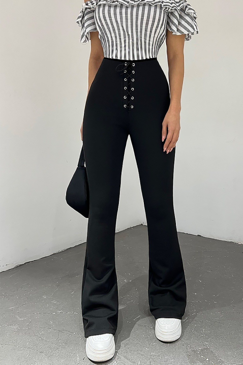 Панталон BENDOLA BLACK, Цвят: черен, IVET.BG - Твоят онлайн бутик.