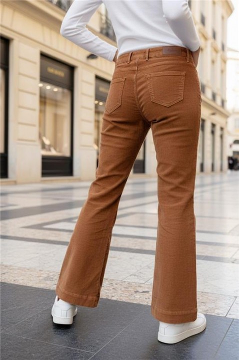 Панталон BERVOLZA, Цвят: светлокафяв, IVET.BG - Твоят онлайн бутик.