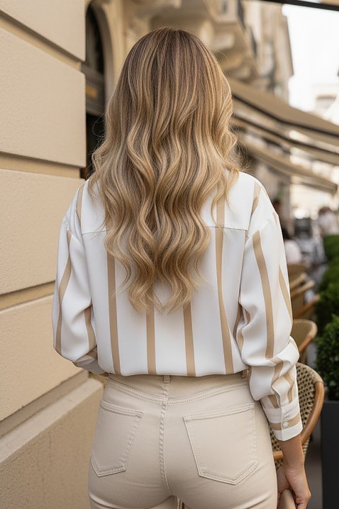 Дамска риза BARIOLA BEIGE, Цвят: беж, IVET.BG - Твоят онлайн бутик.