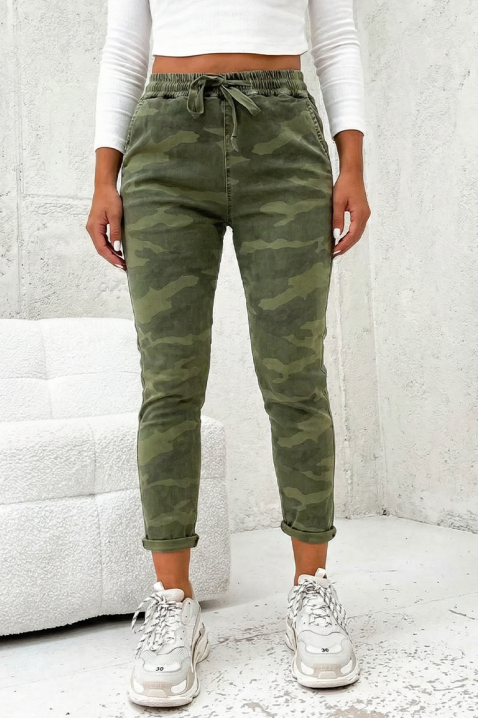 Дънки KAFLUNZA, Цвят: камуфлаж, IVET.BG - Твоят онлайн бутик.