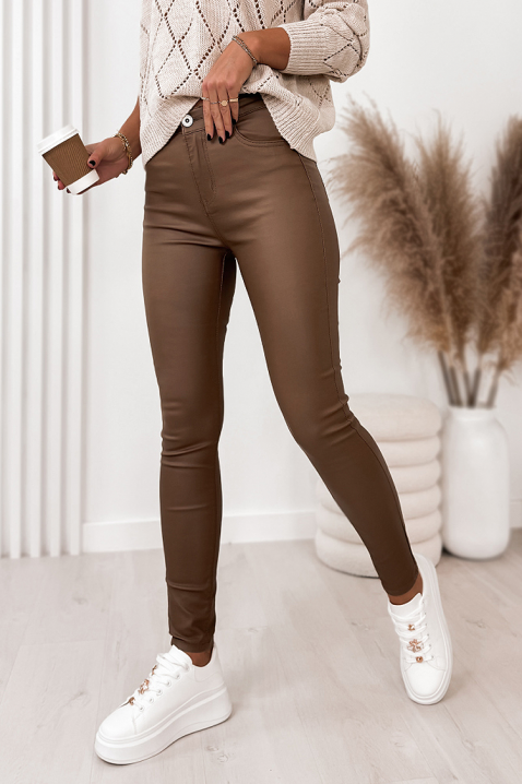 Панталон BRAVOLZA, Цвят: кафяв, IVET.BG - Твоят онлайн бутик.