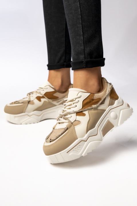 Дамски маратонки LEOVENZA, Цвят: кафяв, IVET.BG - Твоят онлайн бутик.