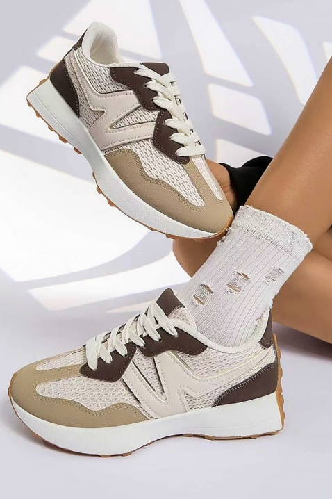 Дамски маратонки BALANZA, Цвят: кафяв, IVET.BG - Твоят онлайн бутик.