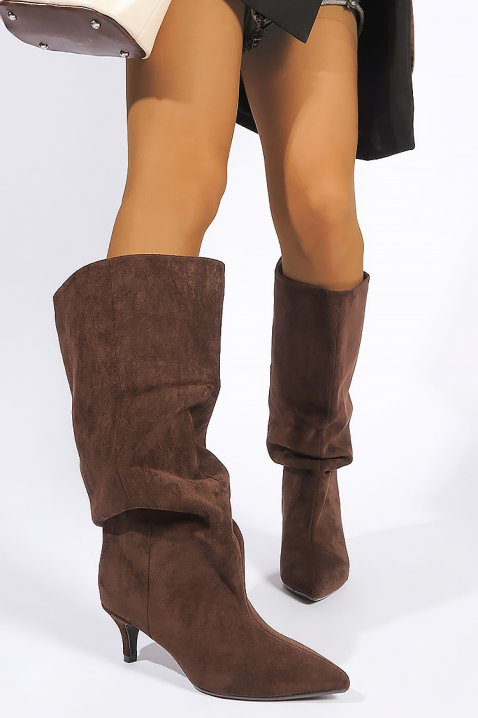 Ботуши ZANDEFA BROWN, Цвят: кафяв, IVET.BG - Твоят онлайн бутик.