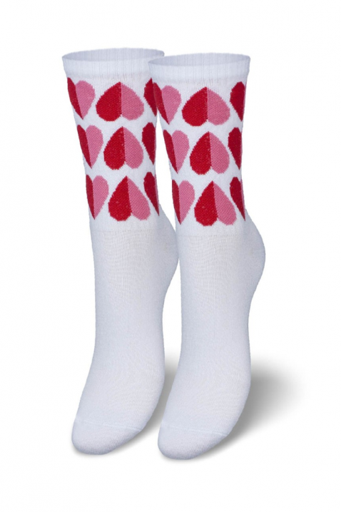 Чорапи SURVELZA, Цвят: бял, IVET.BG - Твоят онлайн бутик.