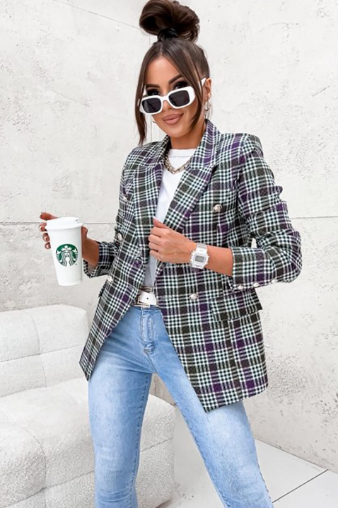 Сако MIOVELZA, Цвят: многоцветен, IVET.BG - Твоят онлайн бутик.