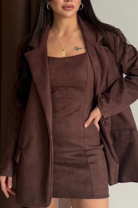 Комплект CAMELDA BROWN, Цвят: кафяв, IVET.BG - Твоят онлайн бутик.