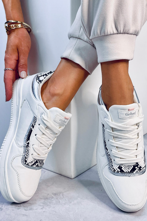 Дамски кецове VERLIONA, Цвят: бял, IVET.BG - Твоят онлайн бутик.