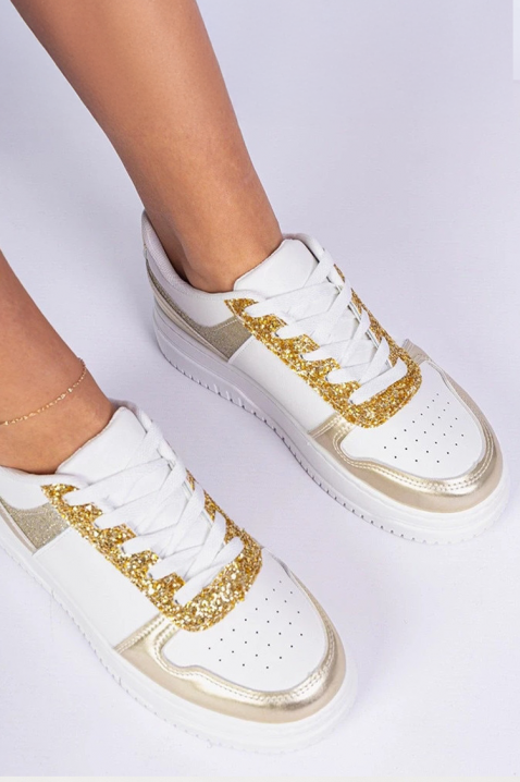 Дамски кецове MIOGEVA, Цвят: бял, IVET.BG - Твоят онлайн бутик.