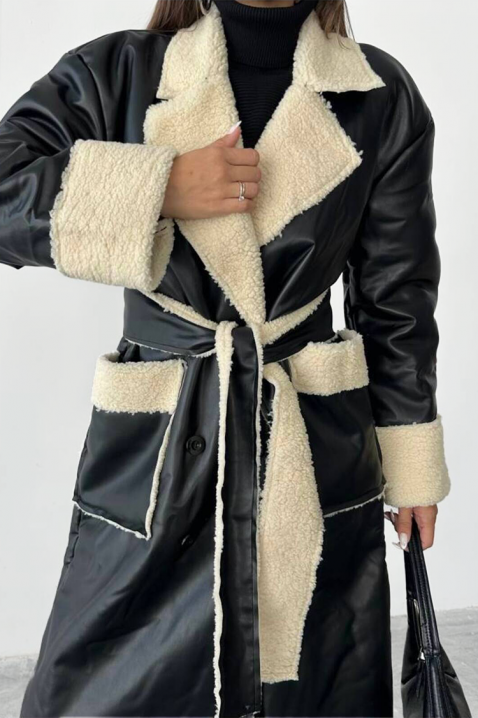 Палто RALMONDA, Цвят: черен, IVET.BG - Твоят онлайн бутик.